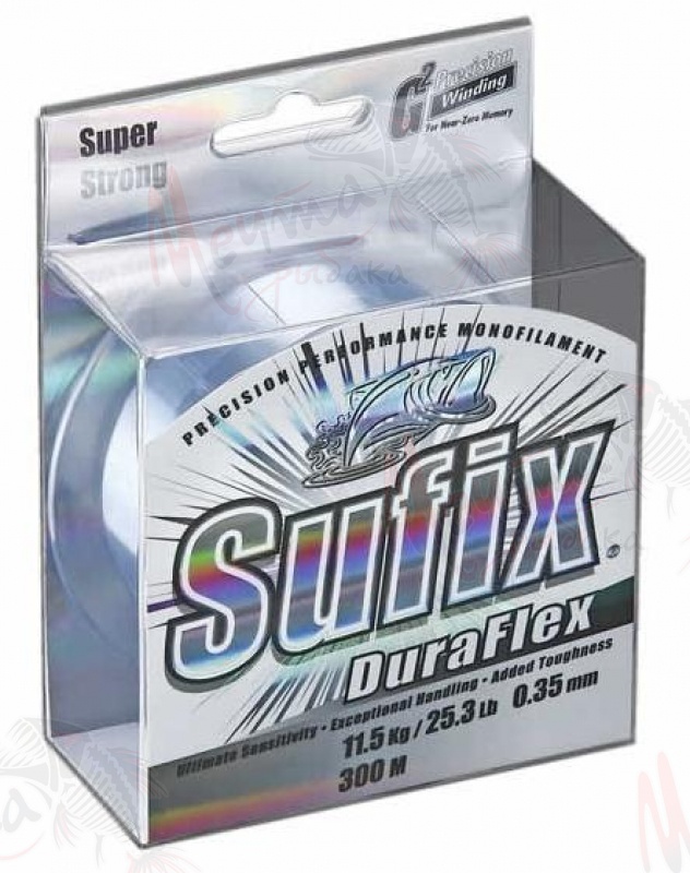 Леска "SUFIX" DuraFlex #0.18
