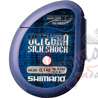 Леска "SHIMANO" UltegraSilkshok d-0.11, 50 м.