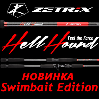 СПИННИНГ ZETRIX HellHound HHS-842SBE #max 160g